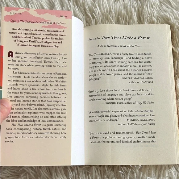 Two Trees Make a Forest, memoir by Jessica J Lee, Taiwan and Canada - Picture 5 of 8